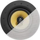 Vision CS-1900 altoparlante 1-via Nero, Bianco, Giallo Cablato 60 W (VISION Professional Pair 6.5 Ceiling Speakers - LIFETIME W