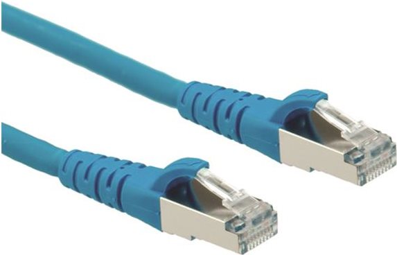 ROLINE CAT.6a S/FTP cavo di rete Blu 10 m Cat6a S/FTP [S-STP] (Roline CAT6A S/FTP CU LSZH Ethernet Cable Blue 10m)