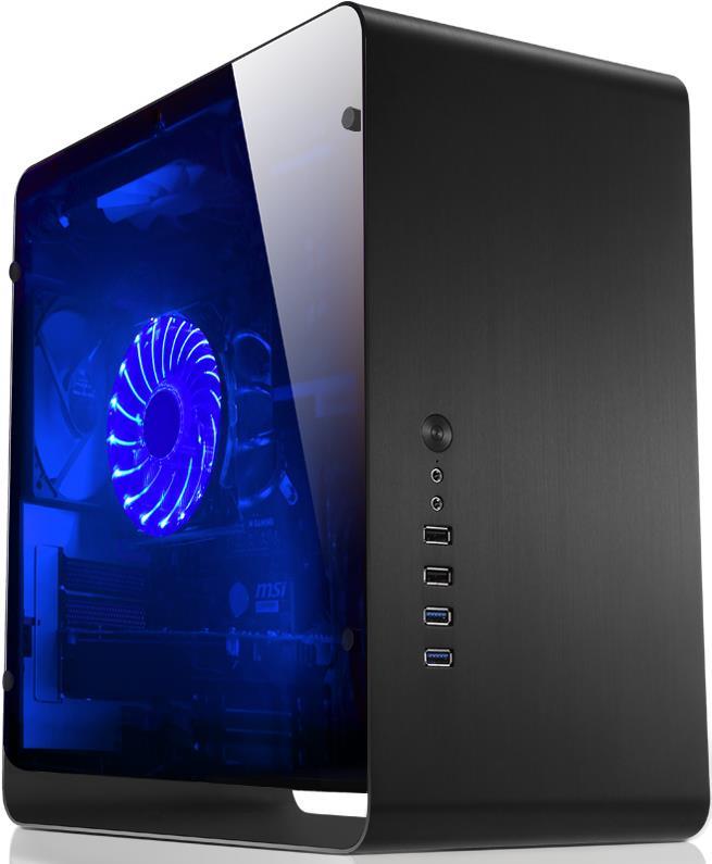 Jonsbo UMX3 Nero (Jonsbo UMX3 Black/Window ITX Case)