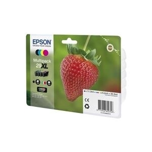 Epson 29XL Multipack - 4er-Pack - Gelb, Cyan, Magenta - Tintenpatrone (C13T29964012)