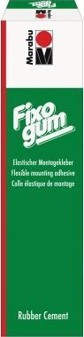 Marabu Montagekleber Fixogum Rubber Cement, 50 g Tube elastisch, auf Basis von Naturkautschuk und organischen (290110000)