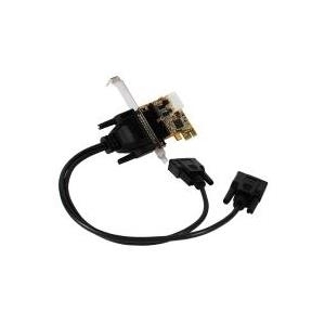 Exsys EX-44372 - Serieller Adapter - PCIe Low Profile - RS-232/V.24 x 2 (EX-44372)