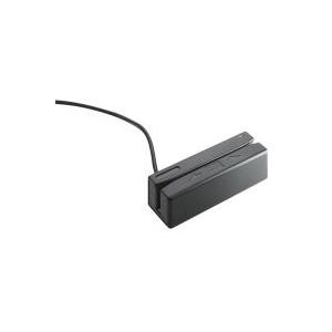 HP USB Mini Magnetic Stripe Reader with Brackets - Magnetkartenleser (Spuren 1, 2 & 3) - USB - für ElitePOS G1 Retail System, MX12, RP3 Retail System, RP7 Retail System