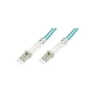 DIGITUS Professional - Patch-Kabel - LC Multi-Mode (M) - LC Multi-Mode (M) - 15,0m - Glasfaser - 50/125 Mikrometer - OM3 - halogenfrei - Aquamarin (DK-2533-15/3)