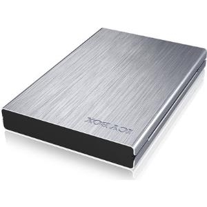 RaidSonic ICY BOX IB-241WP - Speichergehäuse - 6.4 cm (2.5) - SATA 6Gb/s - 600 MBps - USB 3.0 - Anthrazit