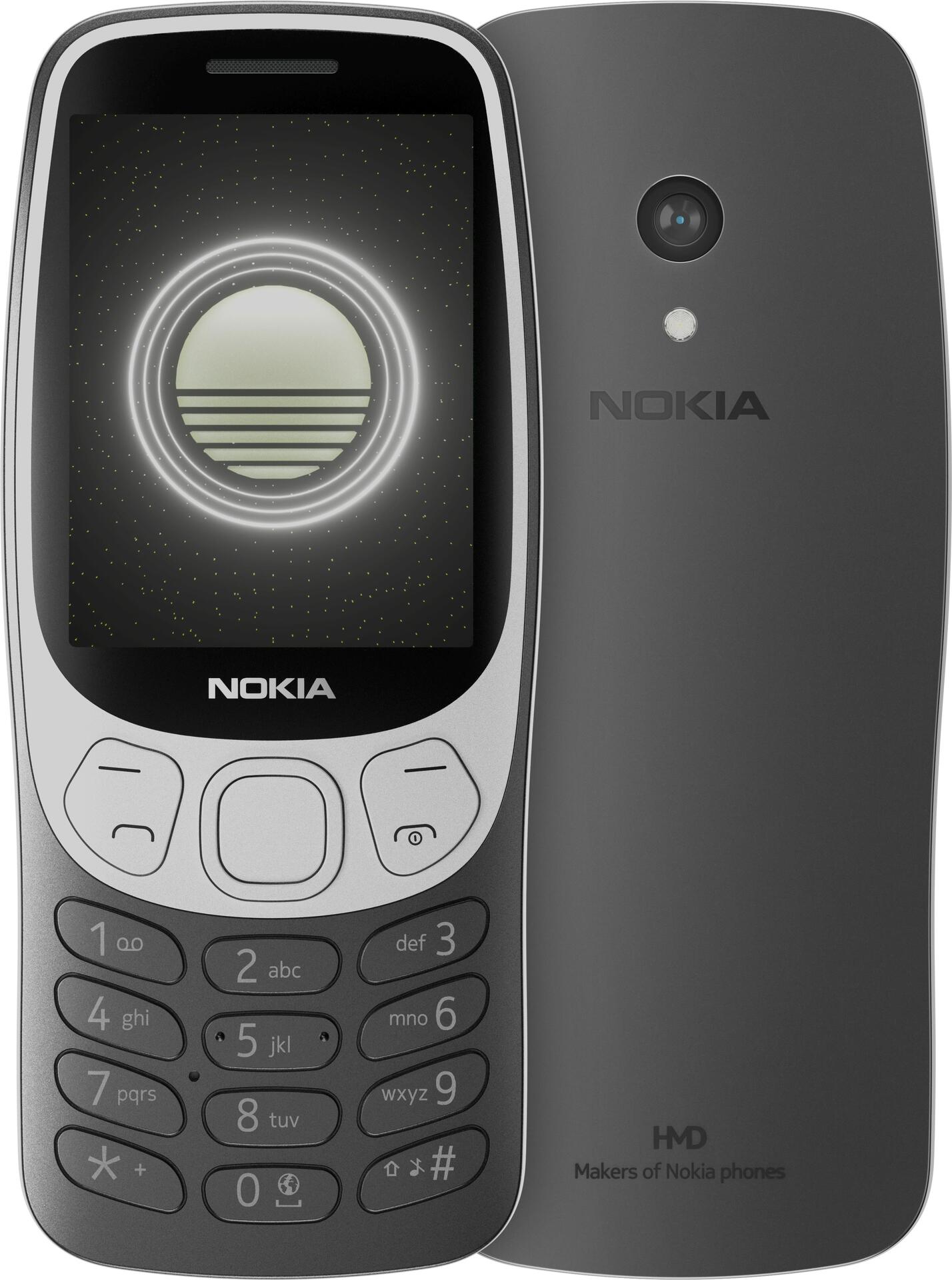 Nokia 3210 4G 128 MB grunge nero, telefono funzionale