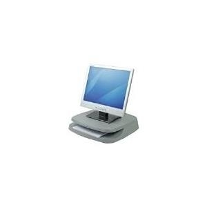 Fellowes 91456 supporto da tavolo per Tv a schermo piatto 53,3 cm [21] Grigio (Fellowes 91456 Basic Monitor Riser)