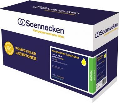 Soennecken Toner 85055 wie Kyocera TK-5140Y gelb (85055)