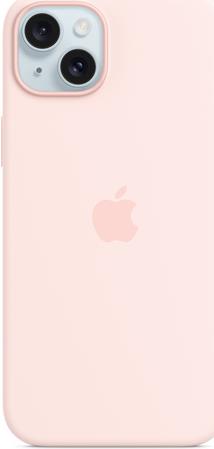 iPhone 15 Plus Silicone Case with MagSafe - Light Pink