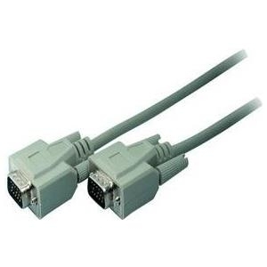 S-Conn 3m VGA - VGA (D-Sub) - VGA (D-Sub) - Männlich - Männlich - Nickel - Grau (CO 78050-3 / 50489)