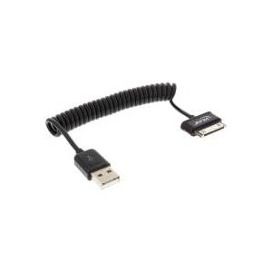 InLine 31610S - USB A - Samsung 30-p - Männlich/männlich - Schwarz - Samsung Galaxy Tab - Galaxy Tab 7.0 - Galaxy Tab 10.1N - Samsung Galaxy Tab 2 7.0 - Galaxy Tab 2 10.1 - G (31610S)