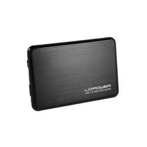 LC Power LC-25BUB3 - Storage Enclosure - 6,4 cm (2.5) - S-ATA2 - SuperSpeed USB - Schwarz (LC-25BUB3)