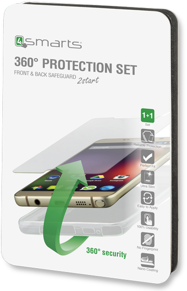 4smarts 492978 Abdeckung Transparent Handy-Schutzhülle (492978)