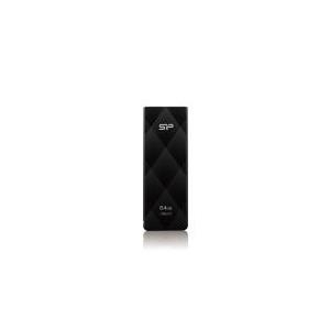 SILICON POWER Blaze B20 - USB-Flash-Laufwerk - 64GB - USB3.0 - mattschwarz (SP064GBUF3B20V1K)