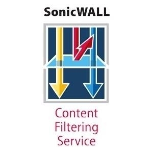 SonicWall Content Filtering Service 1 anno/i (SonicWall Content Filtering Service Premium Business Edition for TZ 500 - Licenza