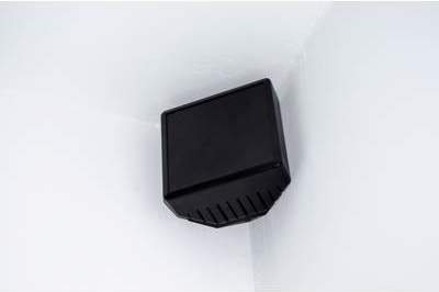 Axxatronic Serie 1500 45° Universal-Gehäuse 53.2 x 100 x 100 ABS Schwarz 1 St. (CB1500-10VBK-KIT-CON)