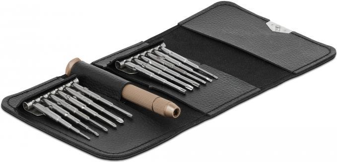 DeLOCK Toolkit for Computer and Smart Phones - Handhalter mit Bitset - 13 Stücke - in Koffer (64067)