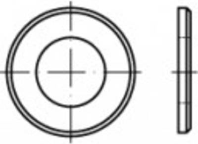 TOOLCRAFT Unterlegscheiben Innen-Durchmesser: 27 mm DIN 125 Stahl 50 St. 105374 (105374)