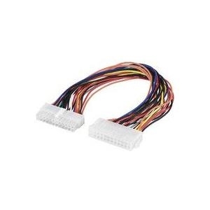 MicroConnect - Spannungsversorgungs-Verlängerungskabel - ATX, 24-polig (M) bis ATX, 24-polig (W) - 25 cm