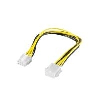 Good Connections - Spannungsversorgungs-Verlängerungskabel - 8-poliges Stromkabel (EPS12V) (M) - 8-poliges Stromkabel (EPS12V) (W) (5021-8P8P)