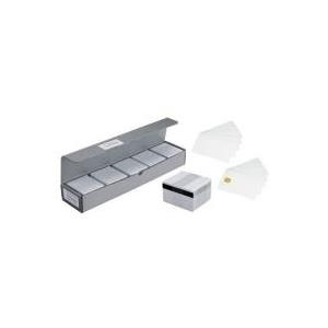 Evolis Classic Blank Cards - Karten - 30 mil - weiß - 100 Karte(n) (Packung mit 5) (C4001)