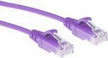 ACT DC9300 cavo di rete Viola 0,5 m Cat6 U/UTP (UTP)