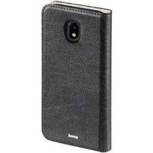 Hama Booklet Guard Case - Essential - Flip-Hülle für Mobiltelefon - Kunstleder - Schwarz - für Samsung Galaxy J7 (2017) (00181341)