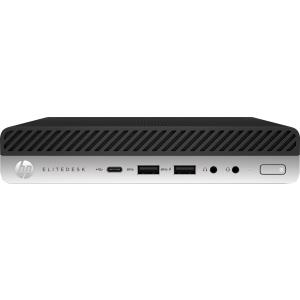 HP EliteDesk 800 G3 - Mini Desktop - 1 x Core i5 7500 / 3,4 GHz - RAM 8GB - SSD 256GB - NVM Express (NVMe), triple-level cell (TLC) - HD Graphics 630 - GigE - WLAN: 802,11a/b/g/n/ac, Bluetooth 4,2 - Win 10 Pro 64-Bit - Monitor: keiner - Tastatur: Deu