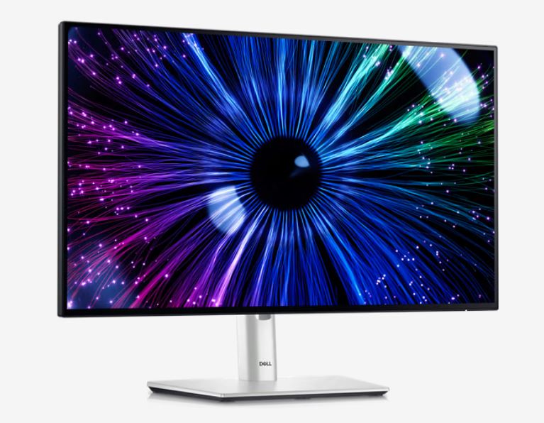 DELL UltraSharp U2424HE Monitor PC 60,5 cm [23.8] 1920 x 1080 Pixel Full HD LCD Nero, Argento (TFT U2424HE 23.8IN 60.47CM - 192