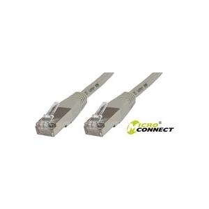 MicroConnect - Netzwerkkabel - RJ-45 (M) bis RJ-45 (M) - 3 m - STP - CAT 5e - verseilt - Grau
