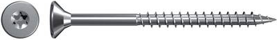 Fischer 551200 Spanplattenschrauben 5 mm 120 mm Kreuzschlitz Pozidriv galvanisch verzinkt 100 St. (551200)