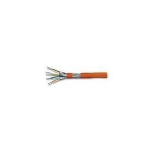 M-Cab CAT7 S-FTP PIMF 7.5m cavo di rete Nero 7,5 m S/FTP [S-STP] (CAT7 SFTP RJ45 LSZH 7.5M BLACK - 10GBIT RAW PATCH CABLE)