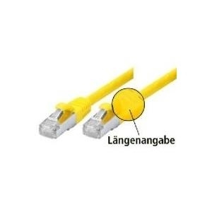 Tecline SF/UTP Cat5e - 10m - RJ-45 - RJ-45 - Männlich/männlich - Cat5e - SF/UTP (S-FTP) - Gelb (70810Y)