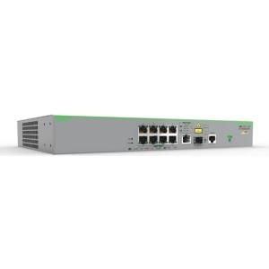 Allied Telesis CentreCOM FS980M/9PS - Switch - L3 - verwaltet - 8 x 10/100 (PoE+) + 1 x combo Gigabit SFP (uplink) - an Rack montierbar - PoE+ (150 W)