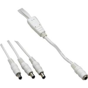 VOLTCRAFT Niedervolt-Anschlusskabel Niedervolt-Buchse - Niedervolt-Stecker 5.5 mm 2.1 mm 1.10 m 1 St. (072957C)