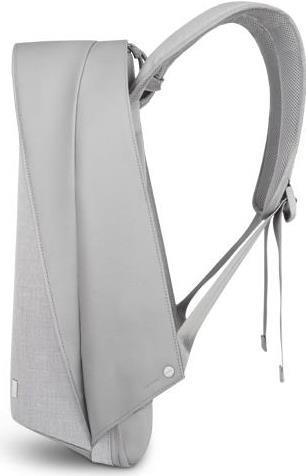 Moshi tego - Stoff - Grau - Einfarbig - 38,1 cm (15 ) - Reißverschluss - 330 mm (99MO110261)
