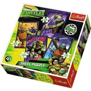 Trefl 4in1 Teenage Mutant Ninja Turtles (34266)