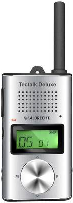 Albrecht Tectalk Deluxe Handfunkgerät PMR446 SlimLine Design 16Kanäle USB-C (29895)