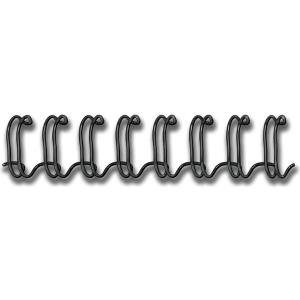 Fellowes 53261 accessori per la rilegatura (Fellowes Binding Wire Element A4 8mm 34 Loop Black [Pack 100] 53261)