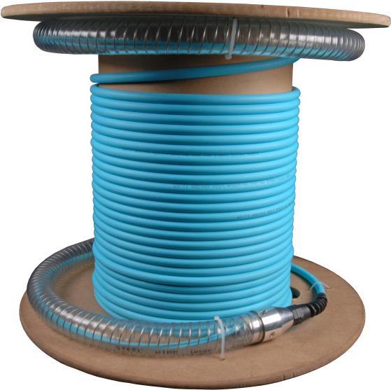 Mini-Breakout Trunkkabel MTP®/MPO (Buchse), OM3, LowLoss, 24 Fasern, 20m (DCIB12YMTP.20)