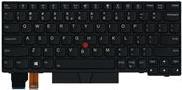 Lenovo Lite-On - Ersatztastatur Notebook - mit Trackpoint - hinterleuchtet - Englisch (USA) mit EURO-Symbol - FRU - für ThinkPad X280 20KE, 20KF (01YP149)