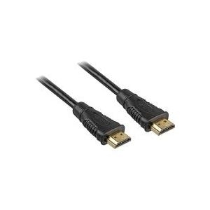 Sharkoon - Video- / Audiokabel - HDMI - HDMI, 19-polig (M) - HDMI, 19-polig (M) - 2 m (4044951008971)