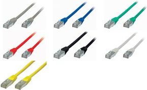 cavo patch shiverpeaks BASIC-S Cat. 6 S/FTP bianco 750 m Spina RJ45 - Spina RJ45 cappuccio fuso senza alogeni - 1 pezzo (BS7571