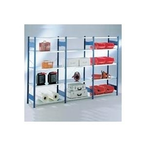 STECKREGAL BLAU, 200X100X40 CM (12640-B)