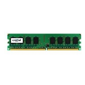 Crucial - DDR2 - 1 GB - DIMM 240-PIN - 667 MHz / PC2-5300 - CL5 - 1.8 V - ungepuffert - nicht-ECC - für ABIT AA8XE (CT12864AA667)