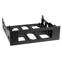 Montageadapter, Bauform 3.5 / 5.25, Rahmen, schwarz (16.01.3006)