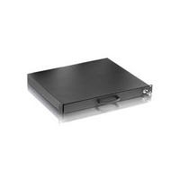 Equip - Tastaturschublade mit Tastatur und Trackball - Schwarz - 1U - 48,3 cm (19) (260321)