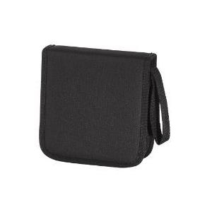 Hama CD/DVD/Blu-Ray Disc Wallet, Up to 32 Discs, Black