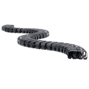 Bachmann KABELSCHLANGE Classic - Flexible Kabelleitung - 1,0m - Schwarz (930.030)