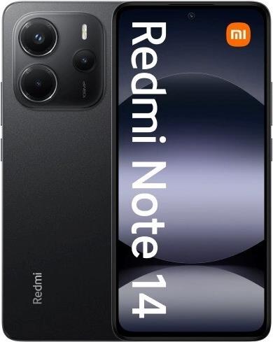 Xiaomi Redmi Note 14 169 cm 6.67 Dual SIM ibrida 4G USB tipo-C 6 GB 128 GB 5500 mAh Nero (Redmi Note 14 4G Midnight Black 6/128)